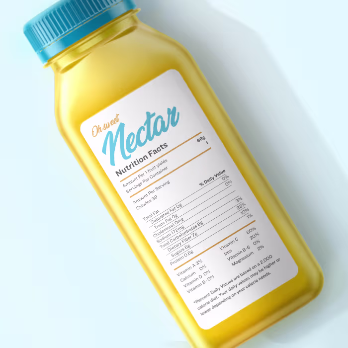 Food & Nutrition Labels